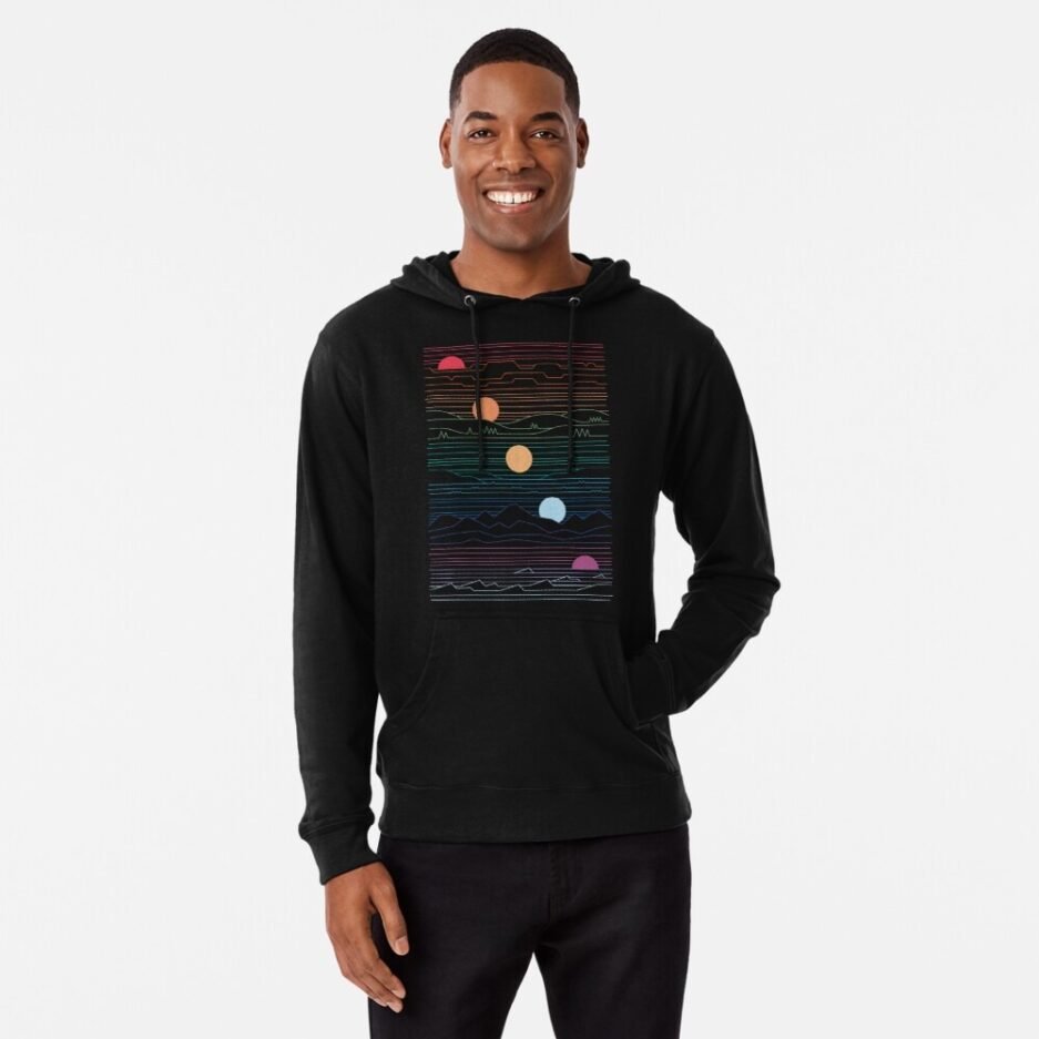 Many Lands Under One Sun Lightweight Hoodie