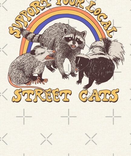 Street Cats Pullover Sweatshirt